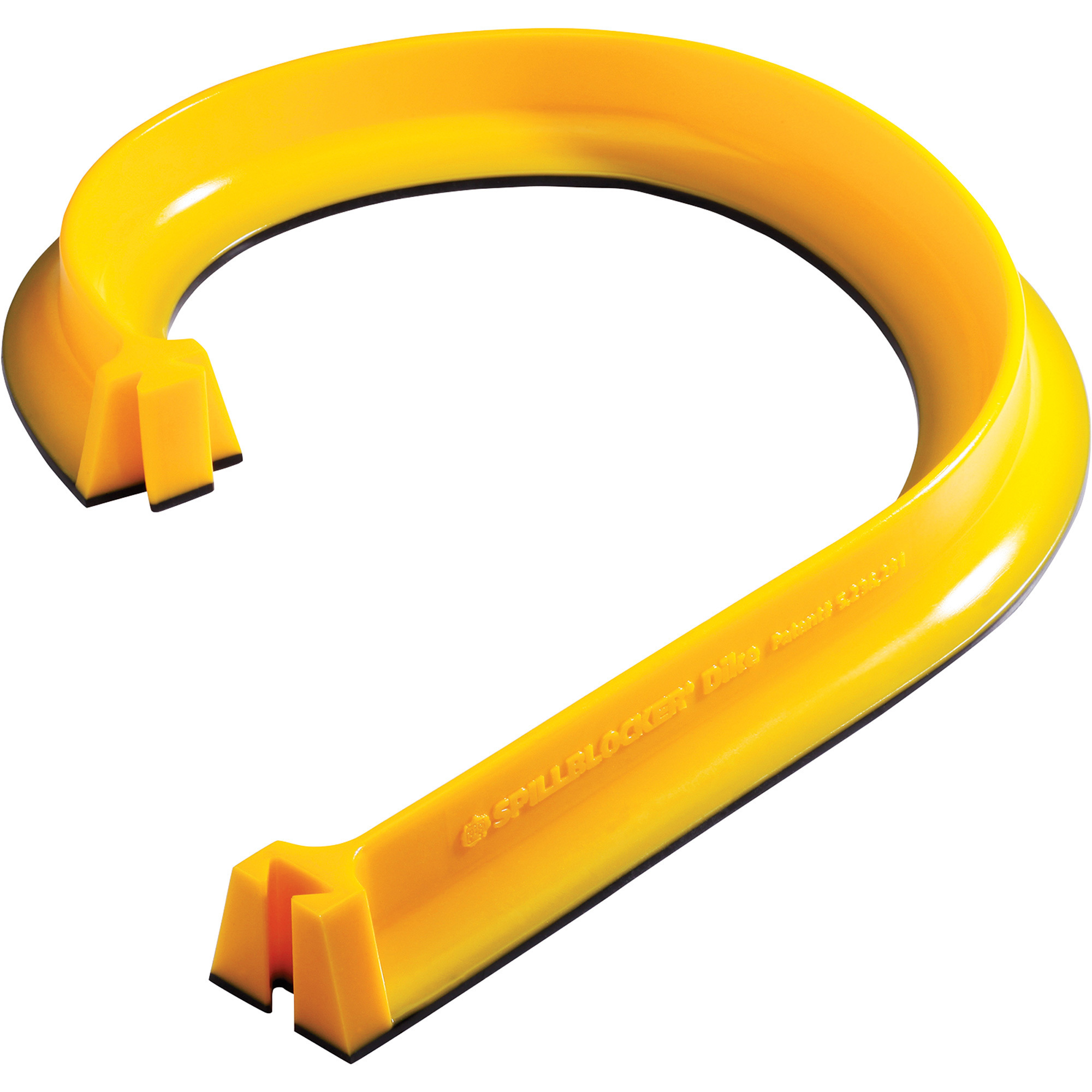 New Pig Spill Blocker Dike, (2) 5ft. x 3.5in.W x 3in.H Sections, Yellow
